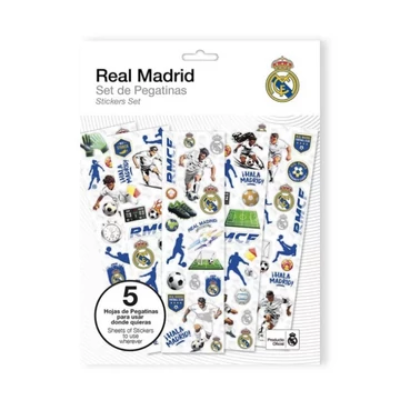 Real Madrid Emblem matrica szett 5 ív Cikkszám:  EWA00011RM