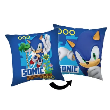 Sonic a sündisznó Coin Chase párna, díszpárna 40x40 cm