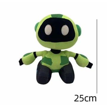 OEM Plüss játék, Pj Pug Robot Bunzo Poppy Playtime, zöld, 25 cm