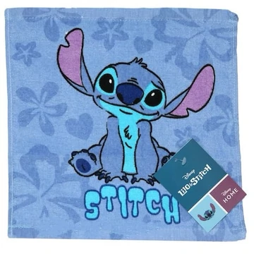 Disney Lilo és Stitch, A csillagkutya Blue Hibiscus kéztörlő, arctörlő, törölköző 30x30cm II. osztály
