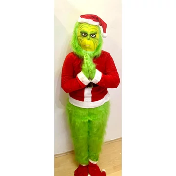 Grinch Jelmez Mikulás Ruhában GYEREK