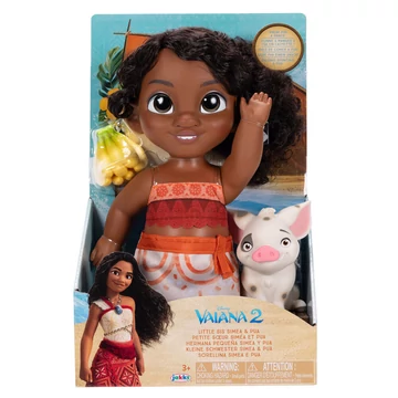 Disney Vaiana Moana 2 Simea baba  38cm Pua figurával