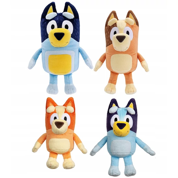 Bluey Plüss Család 4 db