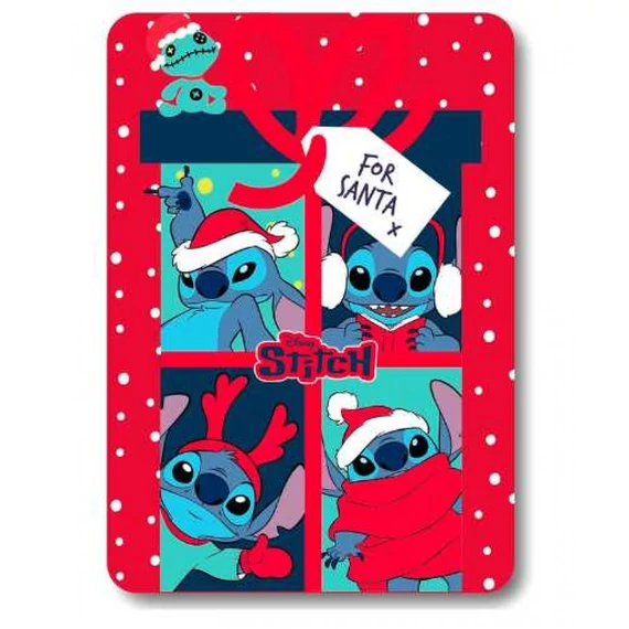 STITCH&LILO KARÁCSONYI POLÁR TAKARÓ