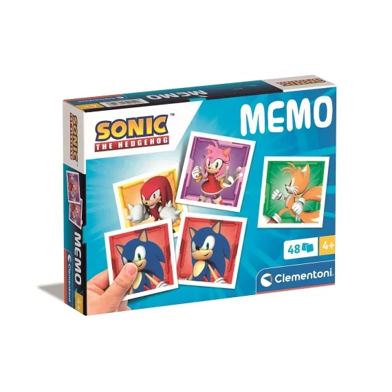 Sonic a sündisznó Characters memóriajáték 48 db-os Clementoni