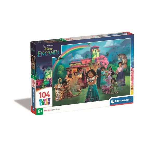 Disney Encanto Casita 104 db-os puzzle Clementoni