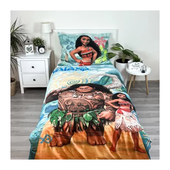 Disney Vaiana Advanture ágyneműhuzat 140×200cm, 70×90 cm