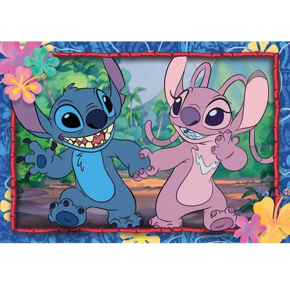 Disney Lilo és Stitch, A csillagkutya 2x20 db-os puzzle Clementoni