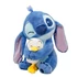 35 cm Stitch plüssfigura kiskacsával a kezében