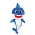 Baby Shark plüss - Zenél és világít
